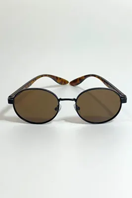 Chocolate Eyewear Unisex Polarize Yuvarlak Güneş Gözlüğü Kahverengi UV400 Korumalı
