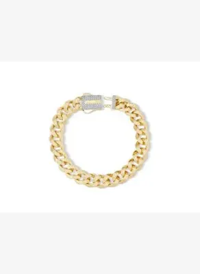 Ema Jewellery Altın 11 mm Kalemli Gurmet Bileklik
