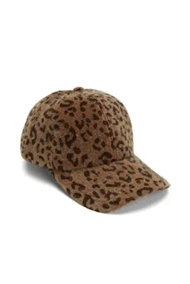 Network Leopar Desenli Kadın Cap Şapka
