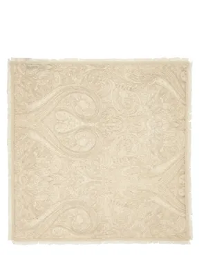 Beymen Bej Paisley Desenli Kadın Kaşmir Şal