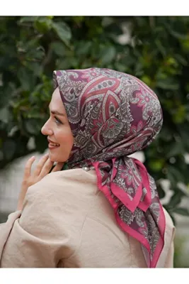 MOONORO AÇELYA DESEN SOFT EŞARP