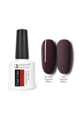 gdcoco Kalıcı Oje Koyu Mor kahve 809