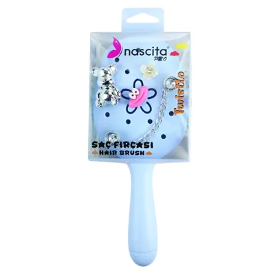 Nascita Saç Fırçası Twistlo Mavi
