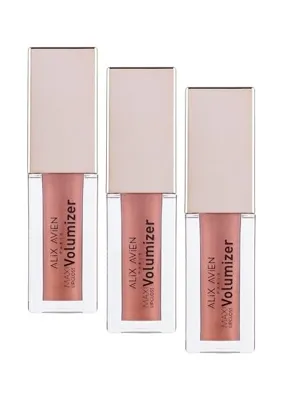 CEYLAN ADAM Lipgloss, Maxivolumizer, 210 - Sunny Glaze - Kalıcı ve Nemlendirici Ruj - Dolgunlaştırıcı Etki (3 Paketi)