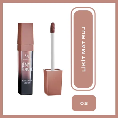 Golden Rose My Matte Liping Matte Liquid Lipstick No:03