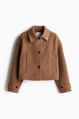 H&M Yün Karışımlı El Yapımı Ceket