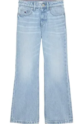 Tommy Hilfiger Flare Açık Mavi Kız Çocuk Jean