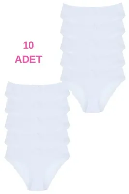 Newlilla 1009 Bato Paça Dantelli 10'lu Kadın Külot Paketi