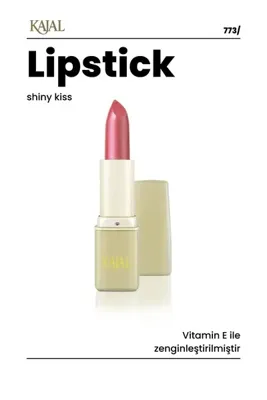 KAJAL Yumuşak Sürümlü Nemlendirici Sedefli Ruj – SilkGlow Hydrating Satin Lipstick No: 773