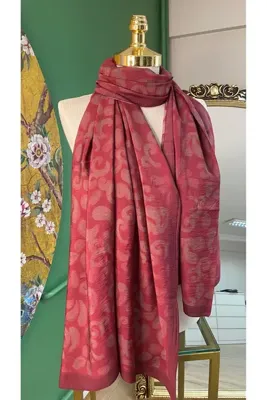 Silk Home Urban Hours Harmony Narçiçeği Mayda Şal 190x70