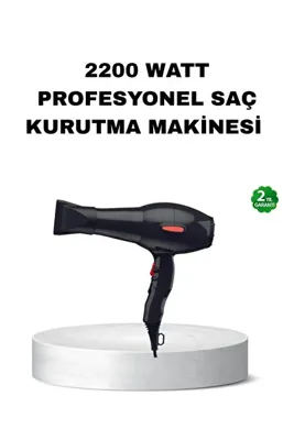 Genel Markalar Profesyonel Saç Kurutma Makinesi – AC Motor Soğuk Üfleme 2 Hız Kademesi - STEPCO4026-4727