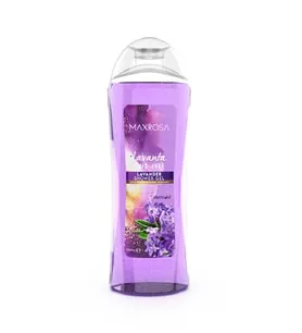 maxrosa Lavanta Duş Jeli 750 ml Cilt Yenileyici Etki ile Rahatlatıcı Koku