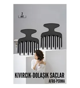 ModaCar Kıvırcık Saç Açıcı Afro Perma Tarağı