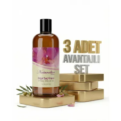 naturalive Doğal Saç Kremi 3x500 Ml