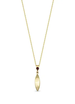 Orena Jewelry Sea Shell 14 Ayar Altın Kadın Kolye