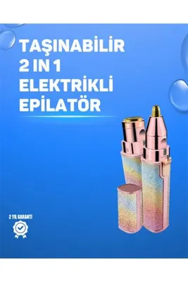 Clevora Kaş ve Yüz Epilation Aleti – Kolay Kullanımlı, Portatif Shaver USB Şarjlı