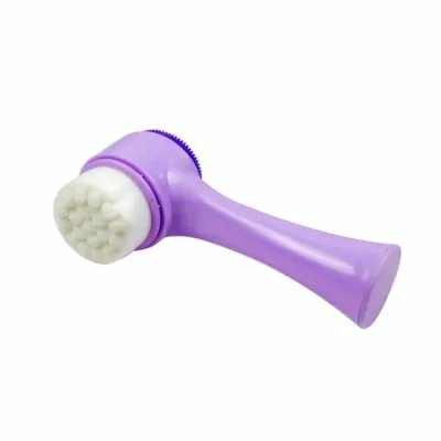 Nascita Çift Taraflı Arındırıcı Yüz Temizleme Fırçası Mor NASBRUSH0338