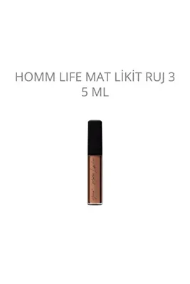 hommbitkisel HOMM LIFE MAT LİKİT RUJ 3 5 ML