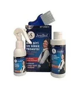 Jenbol Set - Bit Spreyi 100 Ml + Çayağacı Şampuan 150 Ml - Çelik Tarak Hediyeli