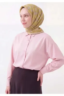Silk Home 19 Taç Desen Soft Eşarp