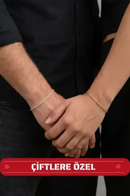 esdika SİNGAPUR ÇİFT/SEVGİLİ BİLEKLİĞİ • 925 AYAR GÜMÜŞ • PREMİUM STERLİNG SİLVER