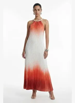 Movom GRACE HALTER YAKA ELBİSE