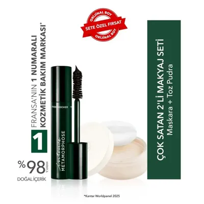 Yves Rocher 2'li Makyaj Seti- Toz Pudra 8.5 g & Maskara 7.8 ml