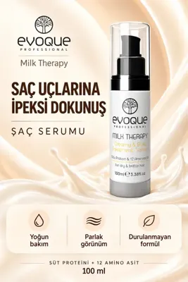 Evoque Professional Milk Therapy Saç Serumu 100 ml