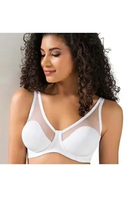 Le Jardin Beyaz Fenetta Tül Kaplı C Cup Südyen 9200