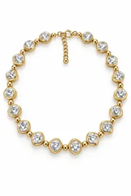 btogether. Zirkon Taşlı Choker Kolye