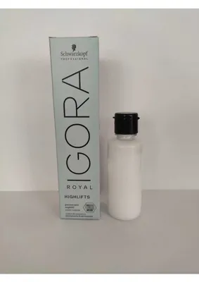 Schwarzkopf Igora Royal Highlifts 12-2 Özel Açıcı Küllü Saç Boyası + Oksidan (Emülsiyon)