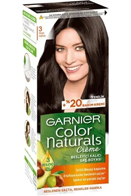 Garnier Çarpıcı Renkler Saç Boyası 3.0 Çarpıcı Kahve