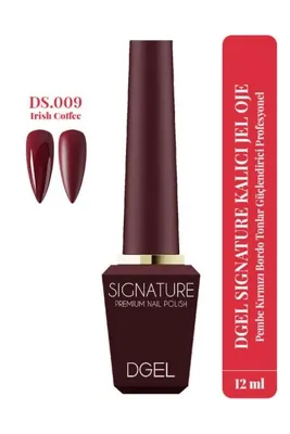 Gelista DGel Signature Kalıcı Jel Oje Pembe Kırmızı Bordo Tonlar Güçlendirici Profesyonel