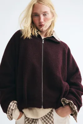 H&M Tüylü Ceket