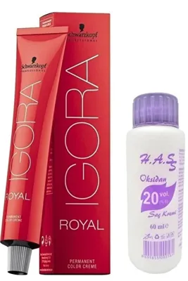 Igora Royal Saç Boyası 7-1 Kumral Sandre 60 Ml + Mini Oksidan 20 Volüm