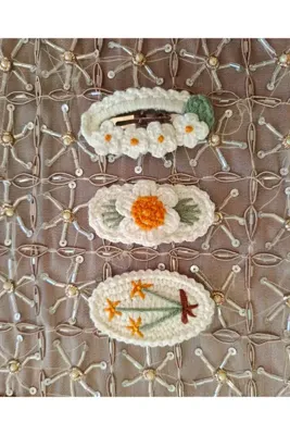 Jolly accesory Örgü Anne ve Çocuk Çıt Çıt Toka
