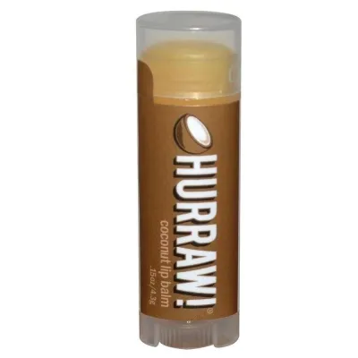 Hurraw Coconut Lip Balm Dudak Balmı Hindistan Cevizi 43 gr