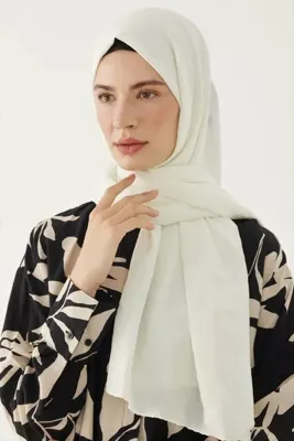 MİRSOY SCARF Düz Pamuk Şal Kadın Tesettür Şal Kaymaz Yumuşak Dokulu Günlük Kullanıma Uygun Şık Şal