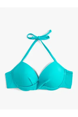 Koton Push Up Bikini Üstü Boyundan Bağlamalı