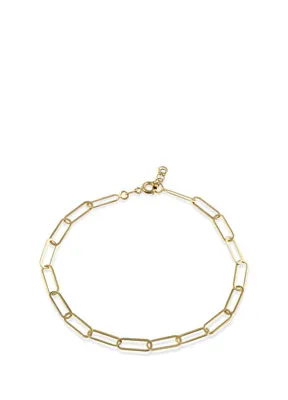 Orena Jewelry Paperclip 14 Ayar Kadın Altın Bileklik