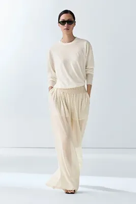 Massimo Dutti Bisiklet yaka ince triko kazak