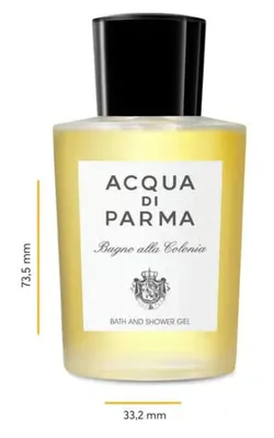 Acqua di Parma Tüm Ciltler İçin Kalıcı Kokulu Duş Jeli 40 ml