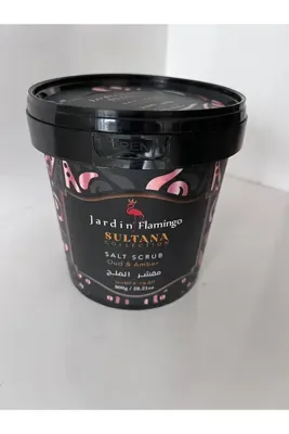 JARDİN FLAMİNGO SULTANA COLLECTION SALT SCRUB OUD AMBER