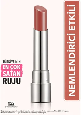 Flormar Lip Stick Sheer Up Nemlendirici Parlak Ruj Daring Whisper
