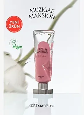 Muzigae Mansion Gül Özlü, Kadife Bitiş Sunan, Nemlendirici ve Kalıcı Tint MUZIGAE MANSION Objet Liquid 023 Dawn Rose