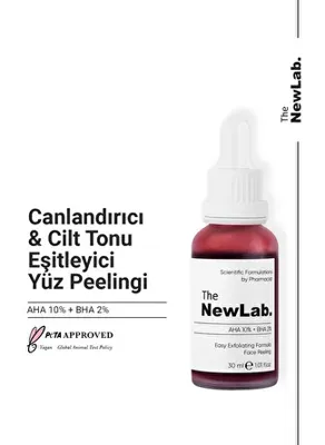 The Newlab. The NewLab Canlandırıcı ve Cilt Tonu Eşitleyici Yüz Peelingi 30 ml