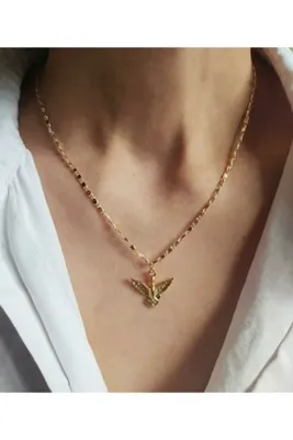 Asia Chic Anka Kuşu Kolye – Zarafetin Ve Yeniden Doğuşun Simgesi