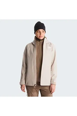 The North Face Quest Triclimate Kadın Bej Mont (NF0A8G11SN41)
