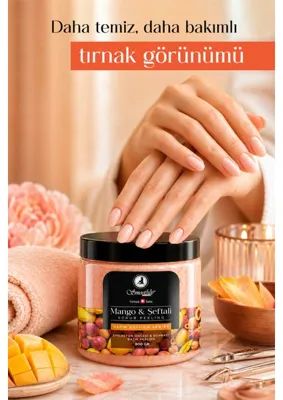 Smoothly Mango Epilasyon Batık Karşıtı Crema Peeling 800 gr Tüm Cilt Tipleri İçin Canlandırıcı Etki
