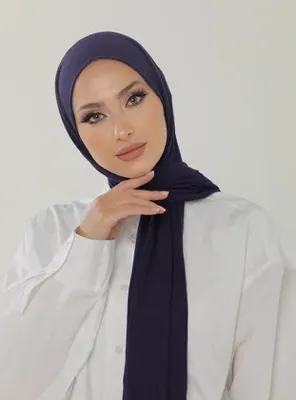 Beyzak Store Luxury Penye Şal - Morcivert - Beyzak Store